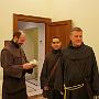 Frati della Verna in visita a Papa emerito Benedetto XVI 26.03.2014
